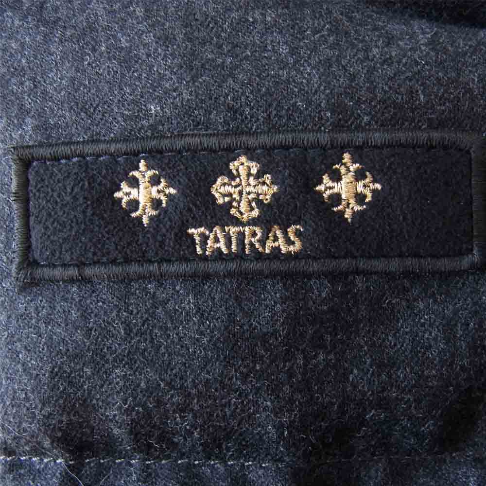 TATRAS タトラス LTA7SP4514 SPERANZA スペランツァ ウール ファー付 フーディ ダウン ジャケット グレー系 01【美品】【中古】