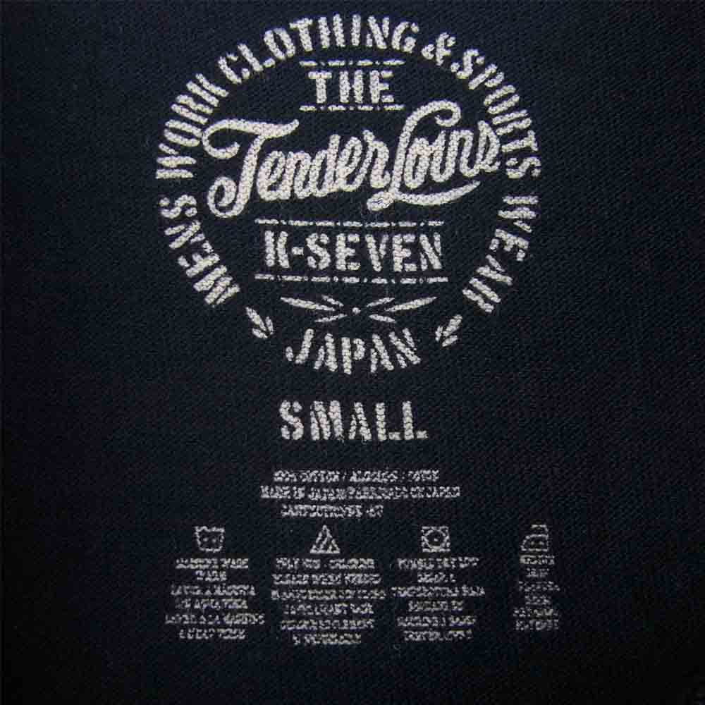 TENDERLOIN テンダーロイン T-TEE 1 バンダナ スカル 半袖 Tシャツ コットン ブラック系 S【中古】