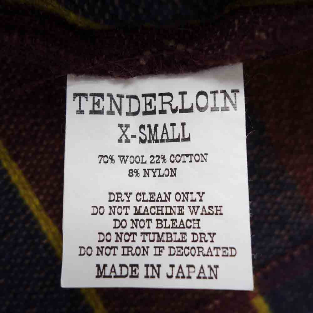 TENDERLOIN テンダーロイン T-BAJA PARKA バハ メキシカン パーカー エンジ系 XS【中古】