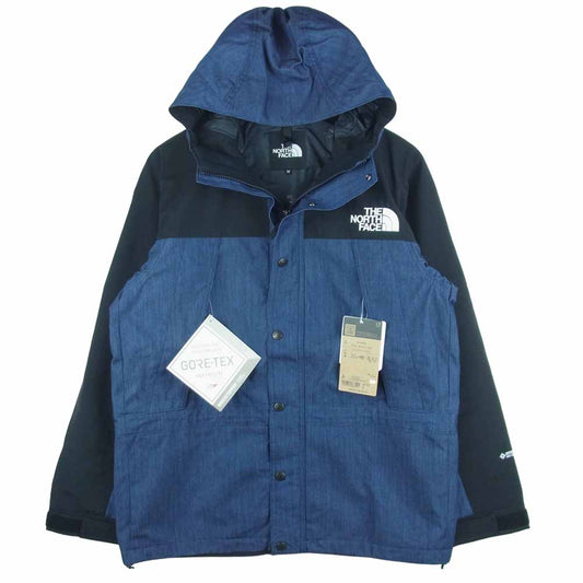 THE NORTH FACE ノースフェイス NP12032 MOUNTAIN LIGHT DENIM JACKET マウンテン ライト デニム ジャケット インディゴブルー系 ブラック系 M【新古品】【未使用】【中古】