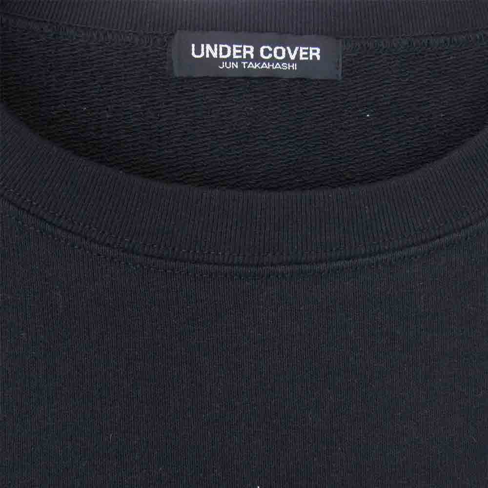 UNDERCOVER アンダーカバー MUT9813-5 WE MAKE NOISE NOT CLOTHES プリント スウェット ブラック系 2【美品】【中古】