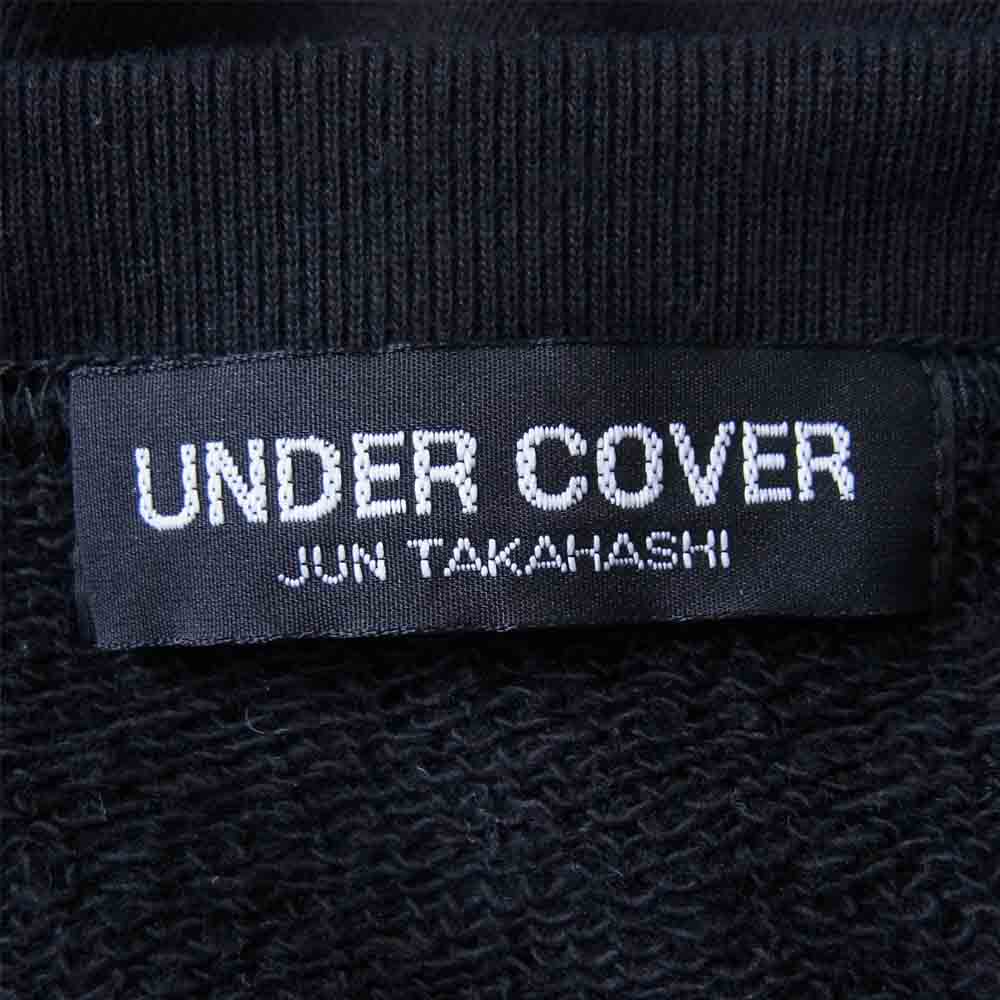 UNDERCOVER アンダーカバー MUT9813-5 WE MAKE NOISE NOT CLOTHES プリント スウェット ブラック系 2【美品】【中古】