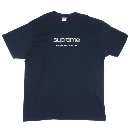 Supreme シュプリーム 20SS Shop Tee ショップ Tシャツ ロゴ プリント ブラック系 L【美品】【中古】