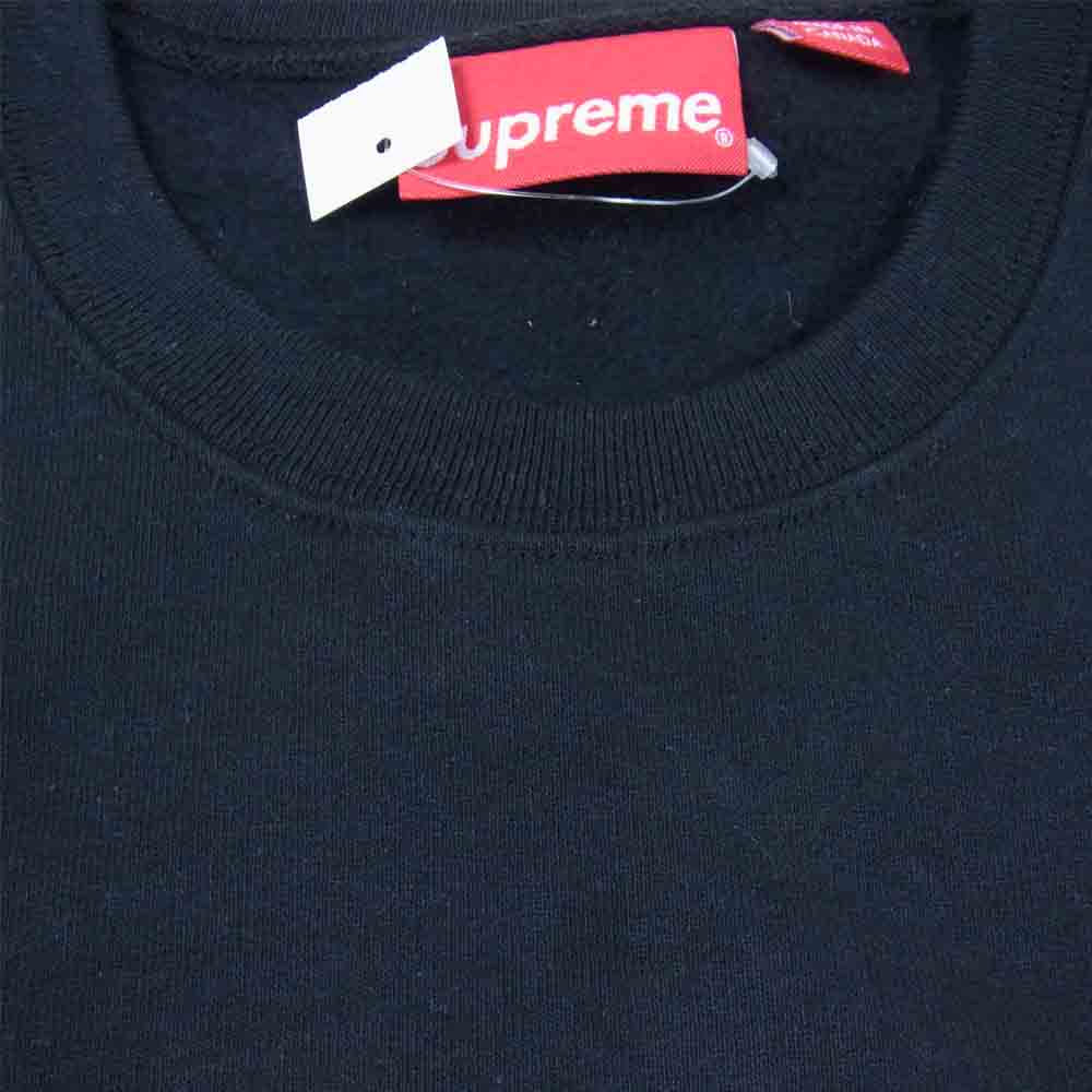 Supreme シュプリーム 19SS WARM UP CREWNECK スウェット トレーナー ブラック系 S【新古品】【未使用】【中古】