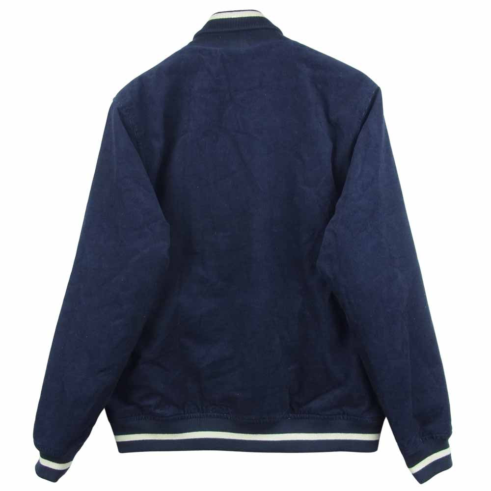 STUSSY ステューシー SSロゴ コーデュロイ スタジャン コットン 中国製 ネイビー系 M【中古】