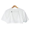 adidas アディダス STELLA McCARTNEY ステラマッカートニー aSMC CROP TEE クロップド Tシャツ ホワイト ホワイト系 XS【新古品】【未使用】【中古】