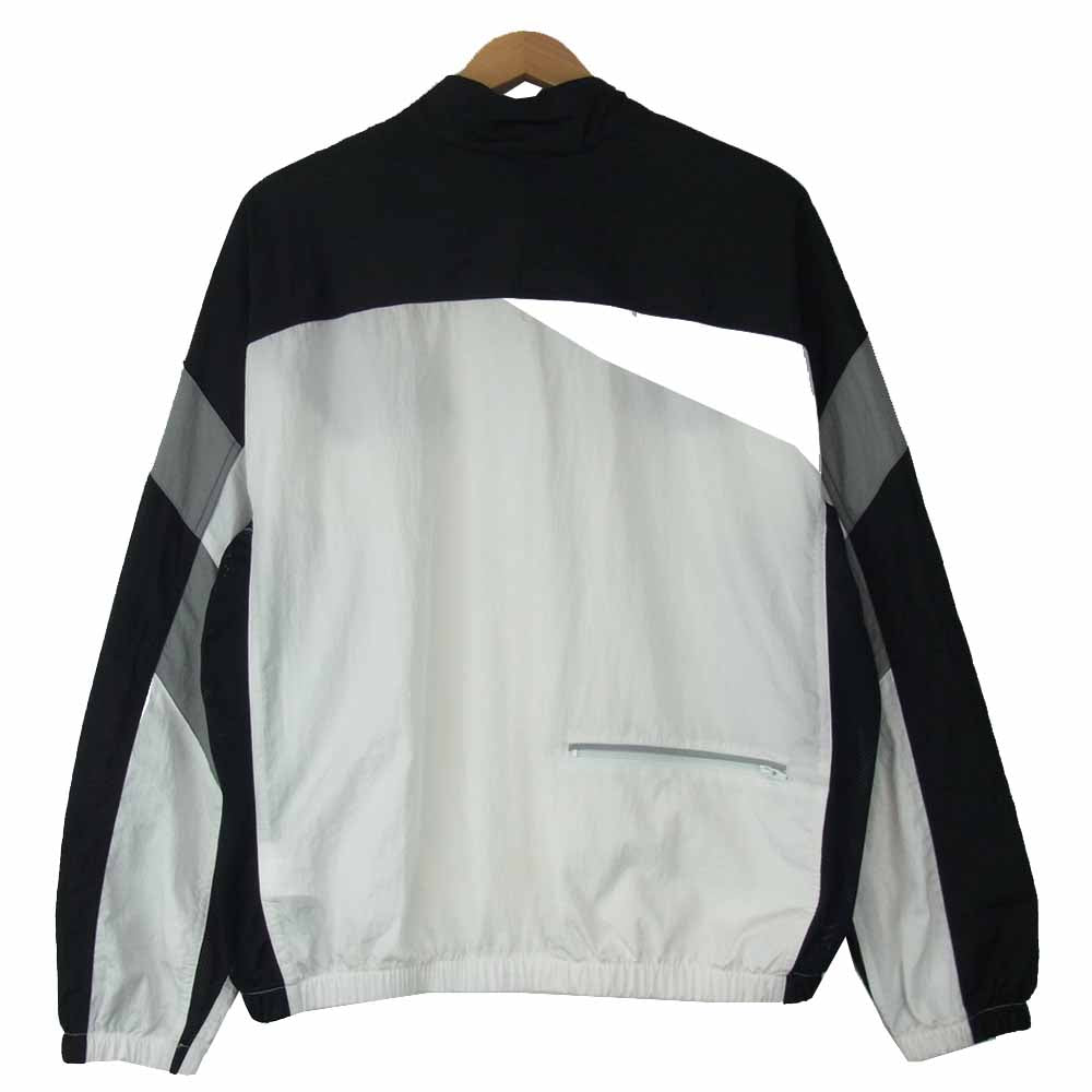 NIKE ナイキ CJ4930-121 AS M NSW RE-ISSUE JKT WVN ハーフジップナイロン ジャケット ブラック系 ホワイト系 M【美品】【中古】