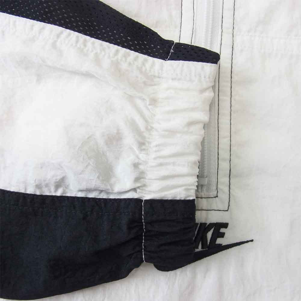 NIKE ナイキ CJ4930-121 AS M NSW RE-ISSUE JKT WVN ハーフジップナイロン ジャケット ブラック系 ホワイト系 M【美品】【中古】