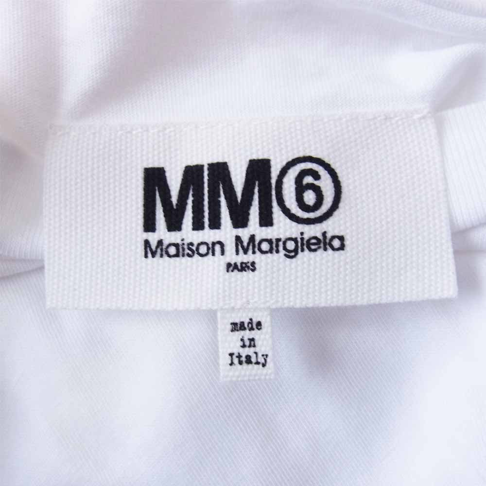 54新品 メゾン マルジェラ リバースロゴ Tシャツ 半袖 メンズ ブルーグレー