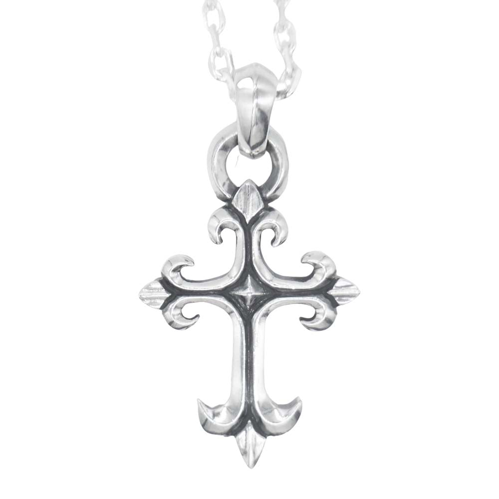 REID MFG リード エムエフジー 販売証明書付属 Gothic Cross Charm ゴシック クロス チャーム ネックレス【美品】【中古】