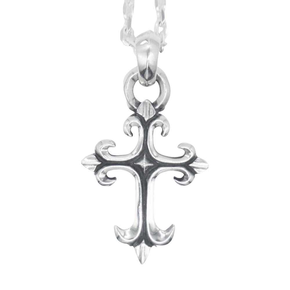 REID MFG リード エムエフジー 販売証明書付属 Gothic Cross Charm ゴシック クロス チャーム ネックレス【美品】【中古】
