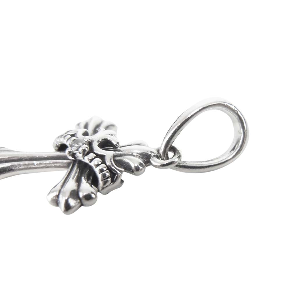 Justin Davis ジャスティンデイビス SPJ481 LITTLE CRUX リトル クロス ペンダント ネックレス トップ シルバー系【中古】