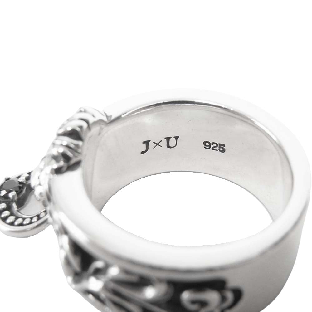 Justin Davis ジャスティンデイビス SRJ522 LION KEEPER RING ライオン キーパー リング シルバー系 7号程度【中古】