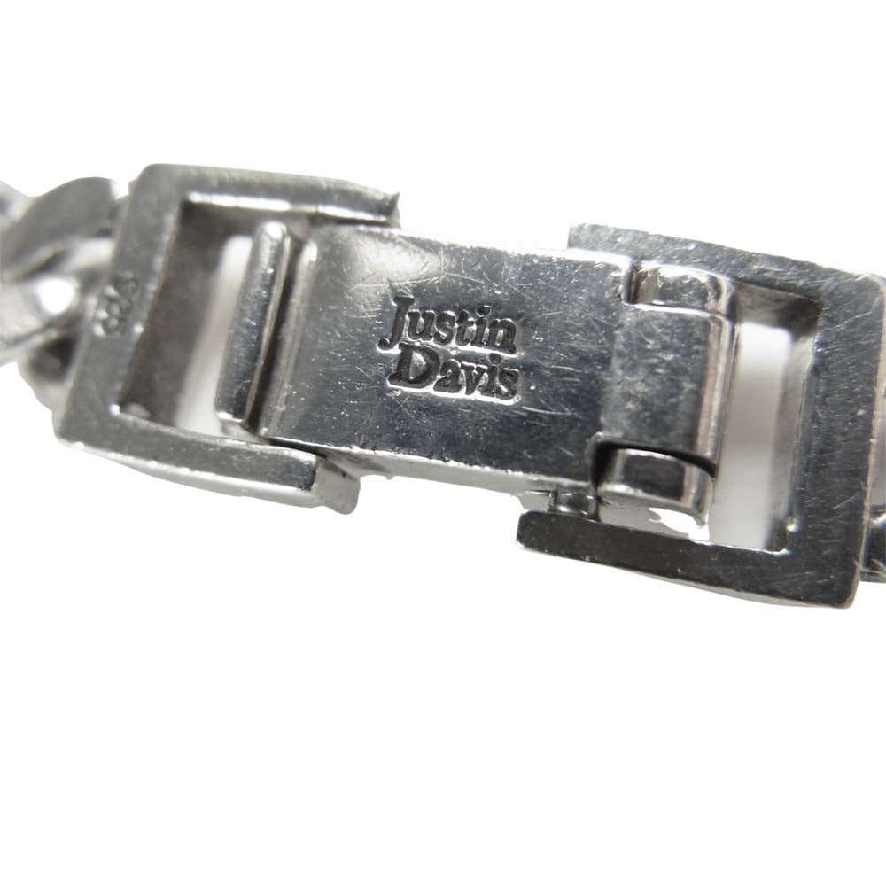 Justin Davis ジャスティンデイビス SBJ642 TWISTED CROWN ツイスト クラウン ブレスレット シルバー系【中古】