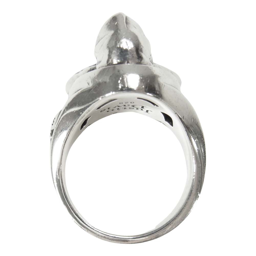 Justin Davis ジャスティンデイビス SRJ441 DOOM SPLIT RING スカル マリア リング シルバー系 17号程度【中古】