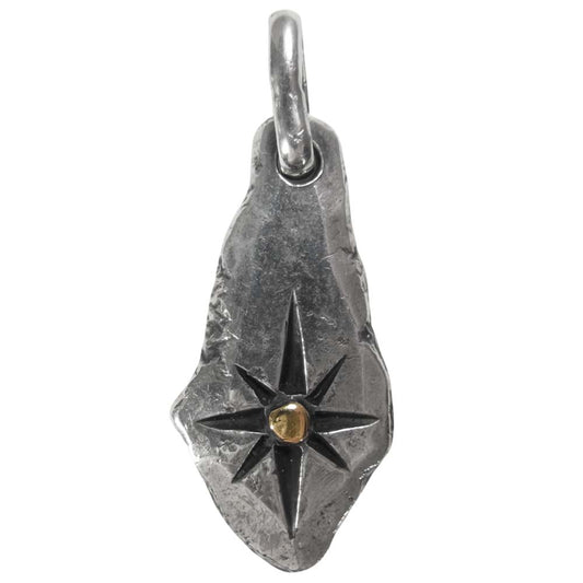 BIGHAND ビッグハンド ダイヤシェイプ サンモチーフ ペンダントトップ シルバー系【中古】