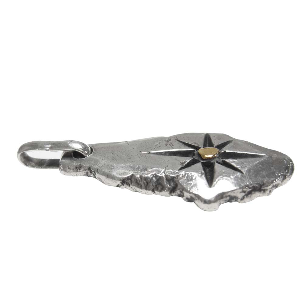 BIGHAND ビッグハンド ダイヤシェイプ サンモチーフ ペンダントトップ シルバー系【中古】