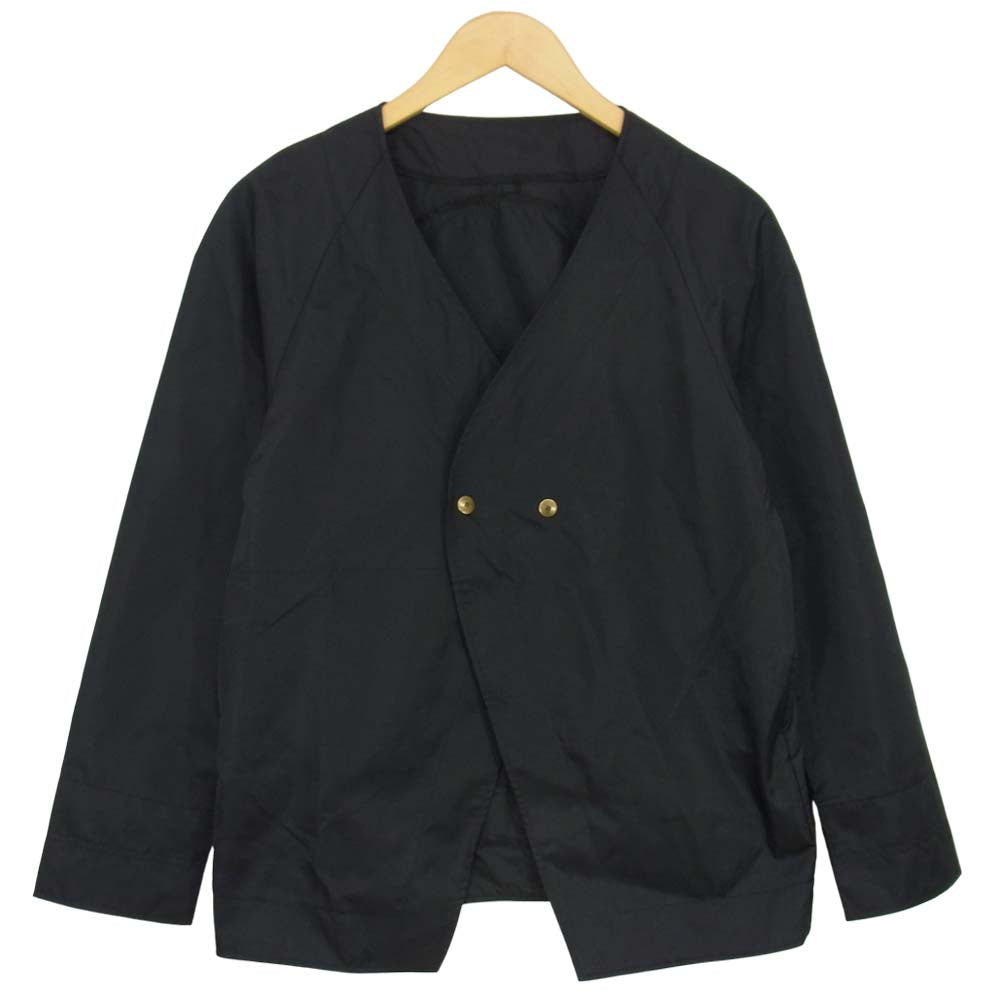 シャンティ ノーカラー ジャケット ブラック系 M【中古】