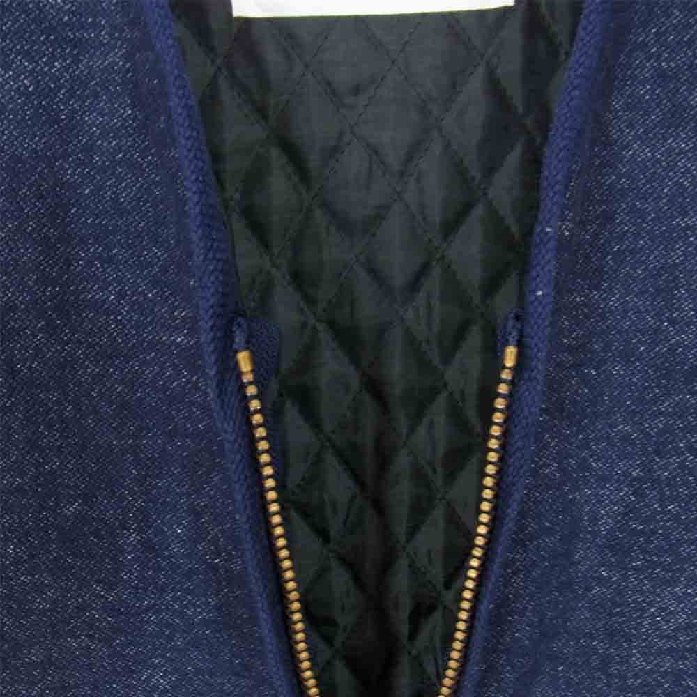 LET IT RIDE レットイットライド × SHANTii シャンティ ELT ベスト ネイビー系 M【中古】