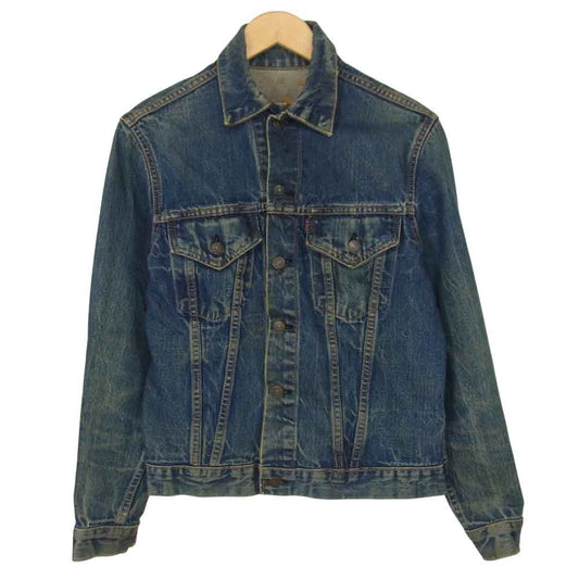 Levi's リーバイス  70505 BIG E ボタン裏525 ヴィンテージ オリジナル デニム ジャケット インディゴブルー系 サイズ表記無【中古】