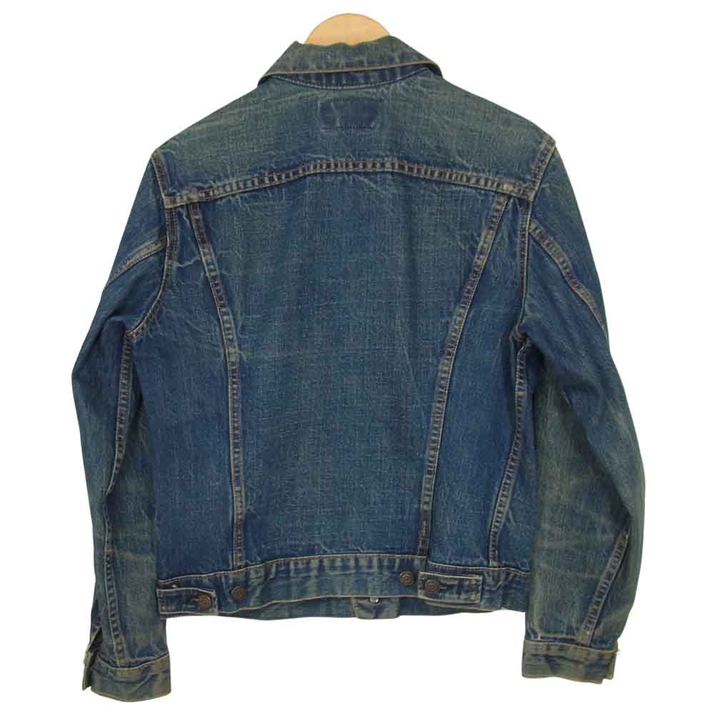Levi's リーバイス  70505 BIG E ボタン裏525 ヴィンテージ オリジナル デニム ジャケット インディゴブルー系 サイズ表記無【中古】