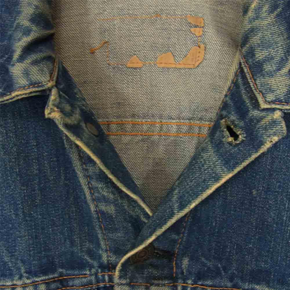 Levi's リーバイス  70505 BIG E ボタン裏525 ヴィンテージ オリジナル デニム ジャケット インディゴブルー系 サイズ表記無【中古】