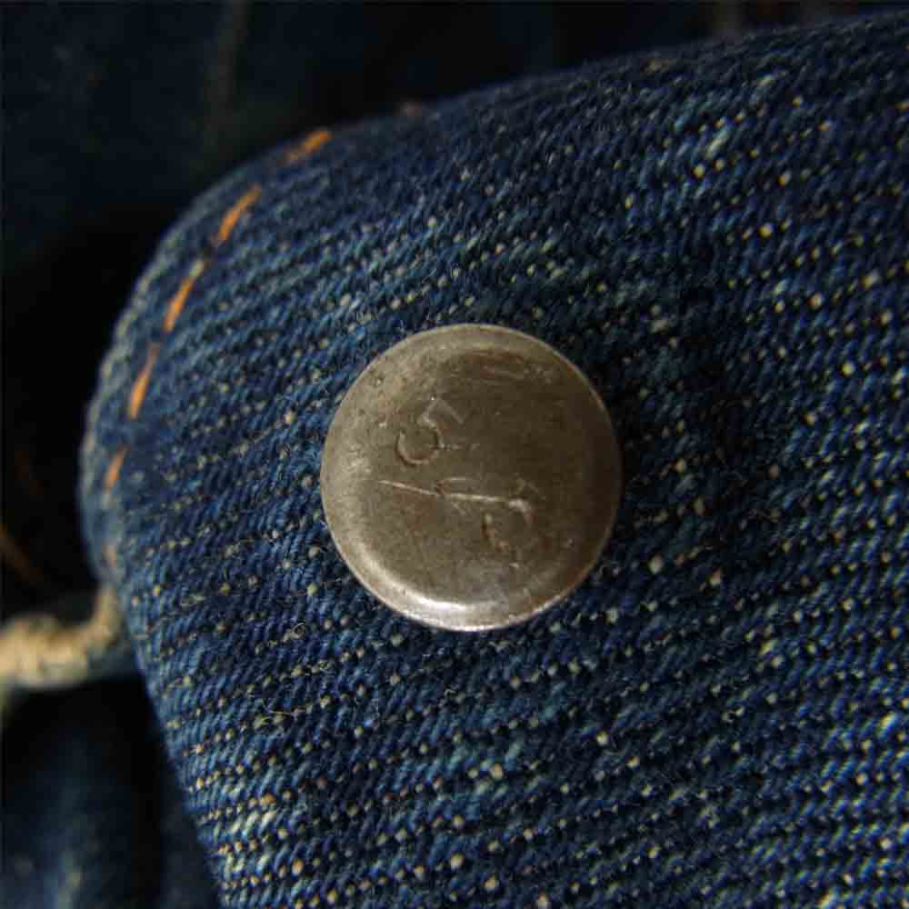 Levi's リーバイス  70505 BIG E ボタン裏525 ヴィンテージ オリジナル デニム ジャケット インディゴブルー系 サイズ表記無【中古】