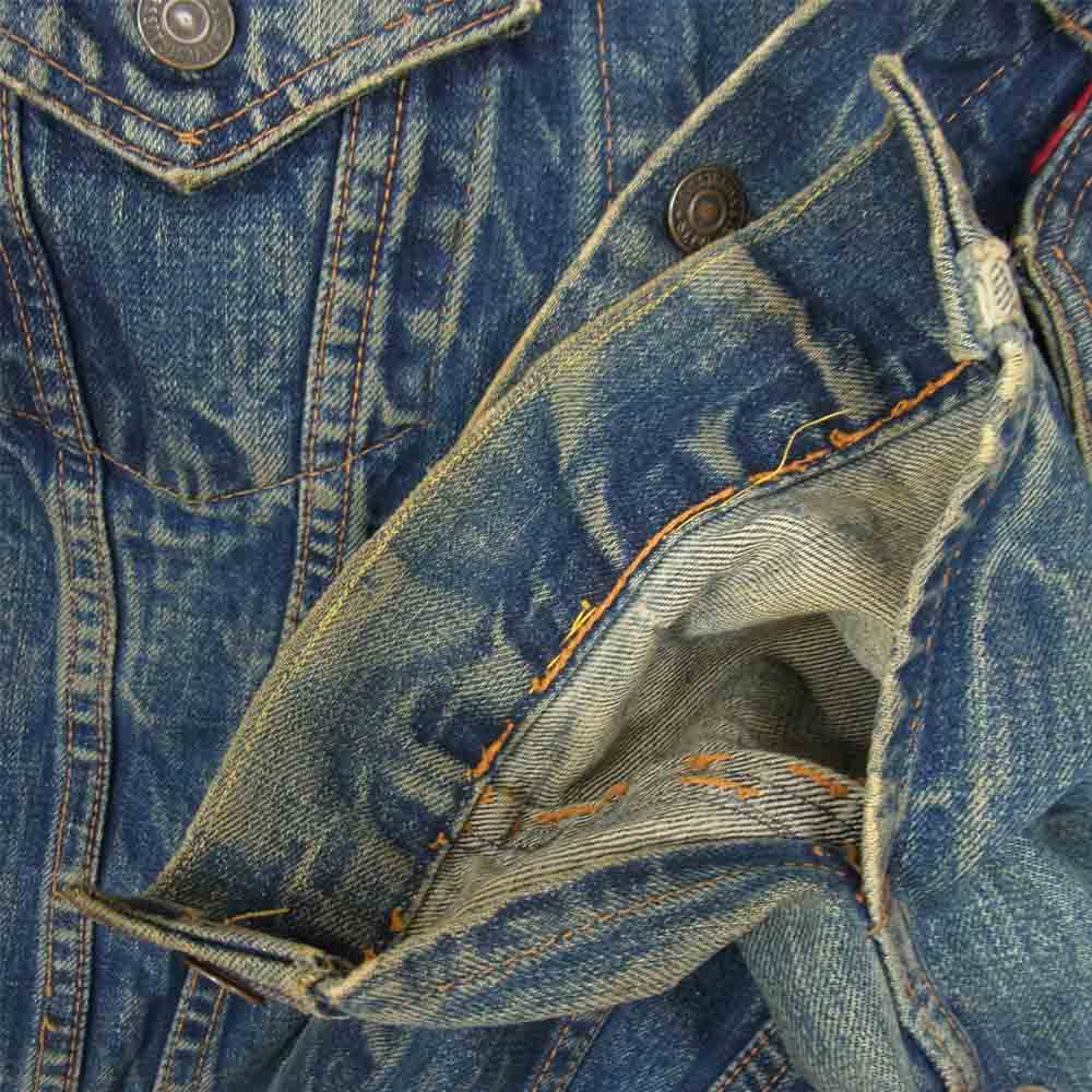 Levi's リーバイス  70505 BIG E ボタン裏525 ヴィンテージ オリジナル デニム ジャケット インディゴブルー系 サイズ表記無【中古】