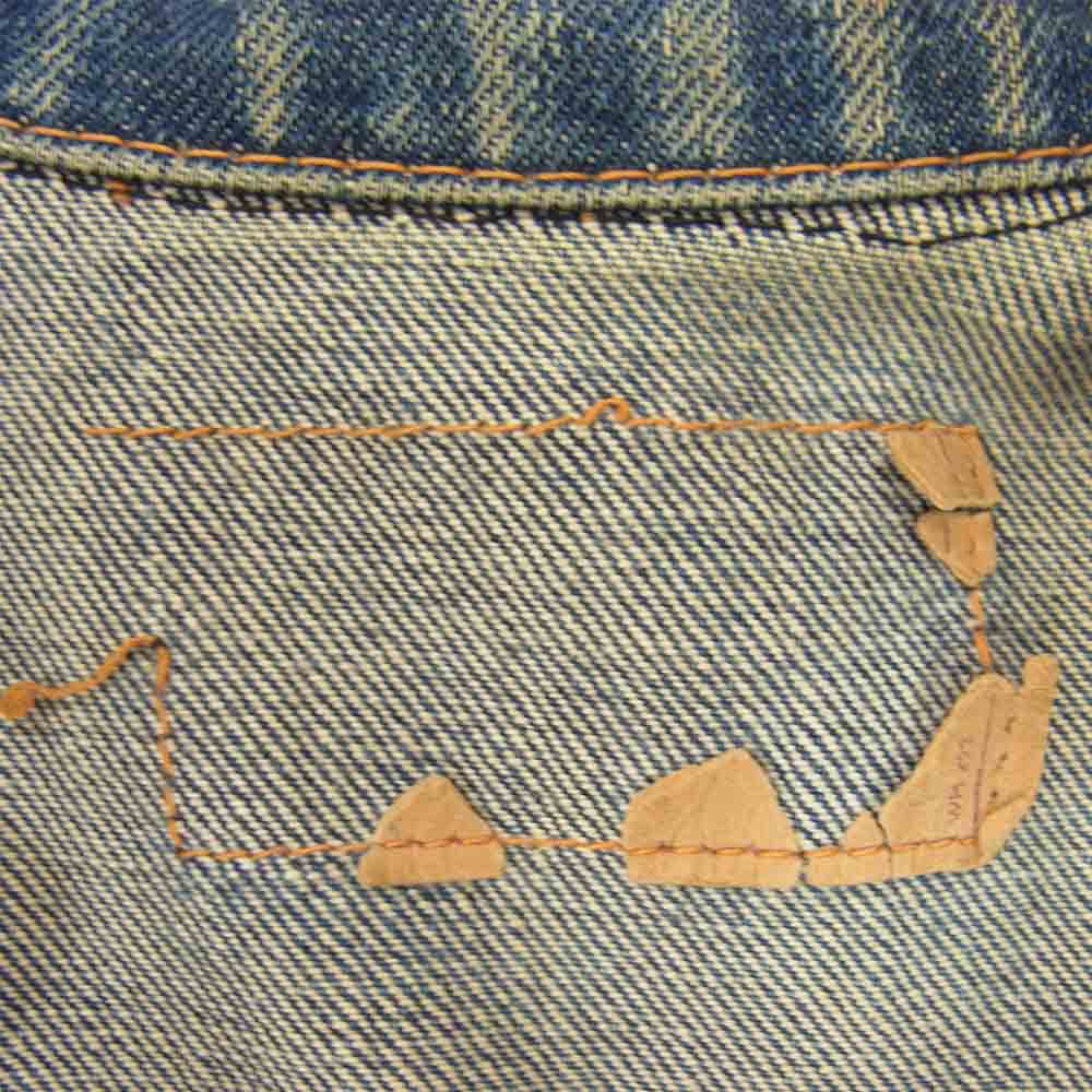 Levi's リーバイス  70505 BIG E ボタン裏525 ヴィンテージ オリジナル デニム ジャケット インディゴブルー系 サイズ表記無【中古】