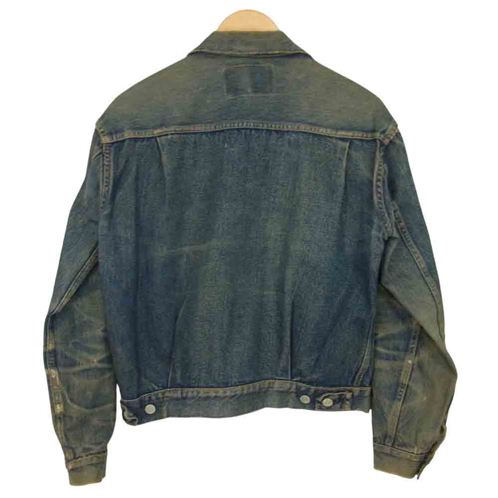 Levi's リーバイス 507XX BIG E ボタン裏17 ヴィンテージ オリジナル デニム ジャケット インディゴブルー系 サイズ表記無【中古】
