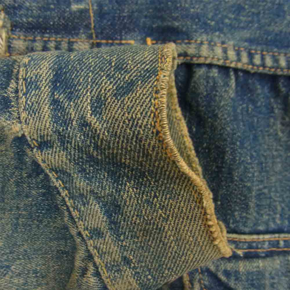 Levi's リーバイス 507XX BIG E ボタン裏17 ヴィンテージ オリジナル デニム ジャケット インディゴブルー系 サイズ表記無【中古】