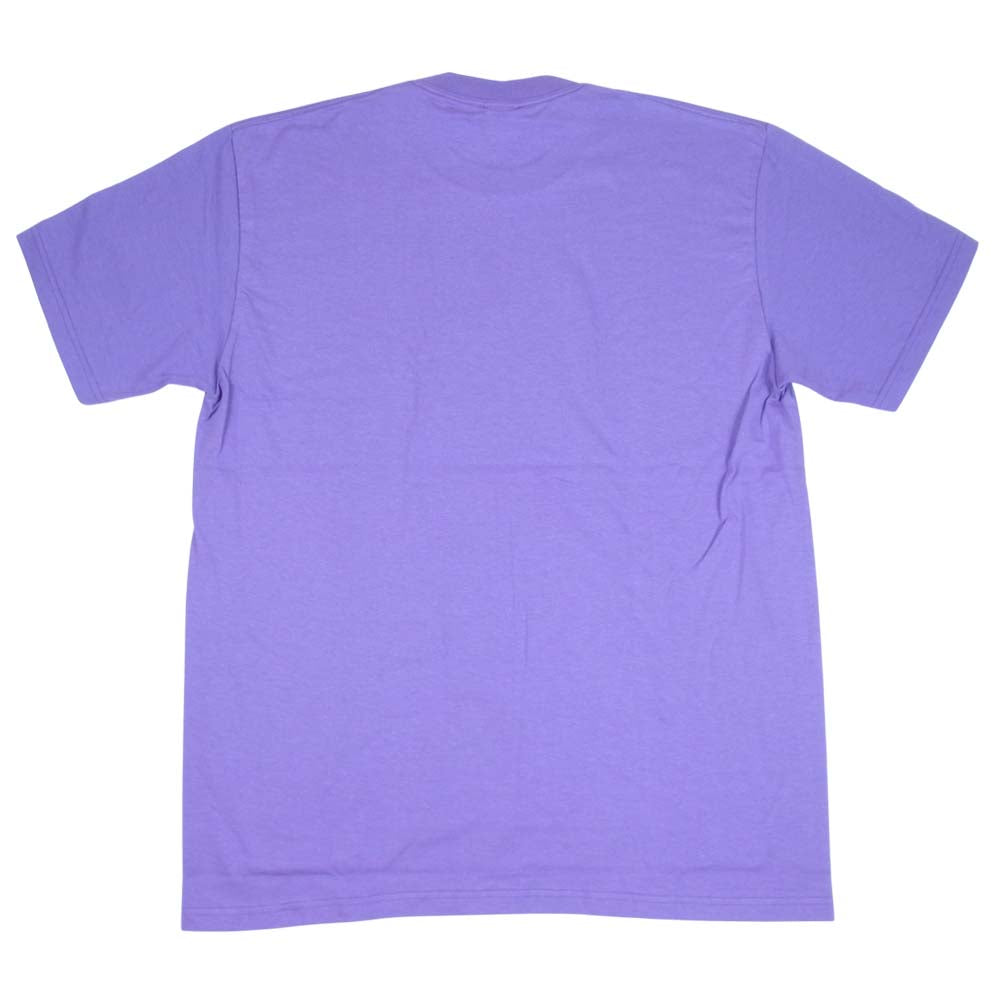 Supreme シュプリーム 21SS Snake Tee スネーク Tシャツ コットン USA製 プリント パープル系 M【新古品】【未使用】【中古】