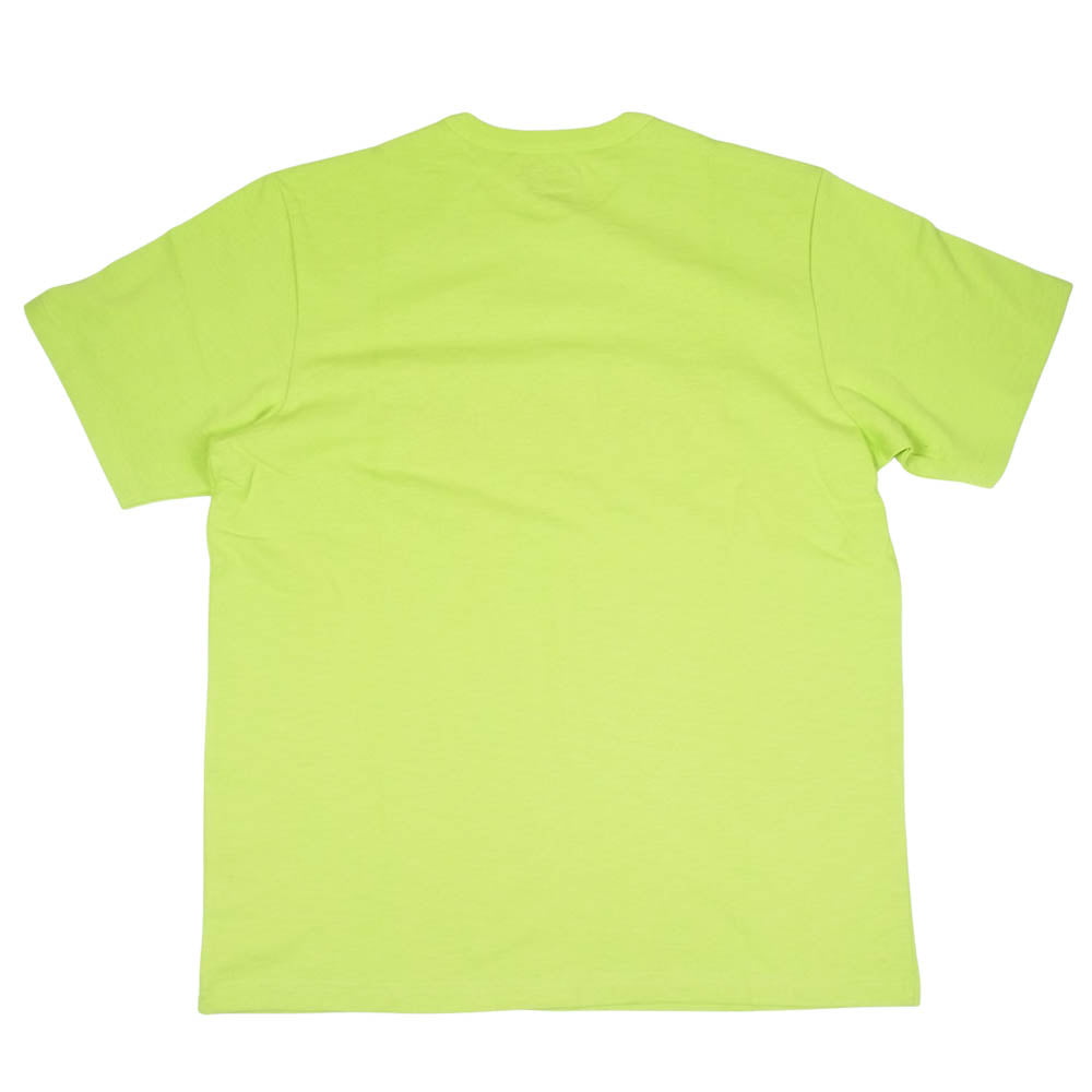 Supreme シュプリーム 19AW Flame S/S Top フレイム ロゴ ハーフスリーブ ライトグリーン系 L【新古品】【未使用】【中古】