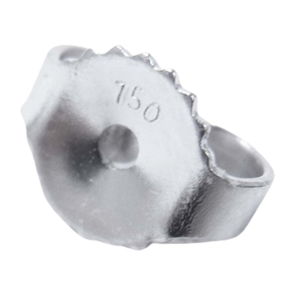 CHROME HEARTS クロムハーツ（原本有） 18KWG CHクロス スタッド ホワイトゴールド ルビー ピアス 白金系【中古】