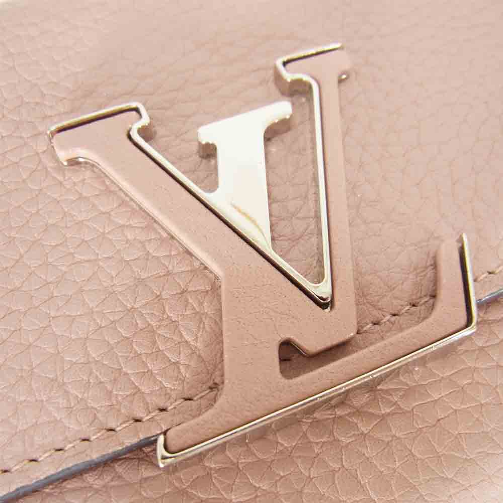 LOUIS VUITTON ルイ・ヴィトン M61250 ポルトフォイユ カプシーヌ ガレ 長財布 ピンク系【中古】