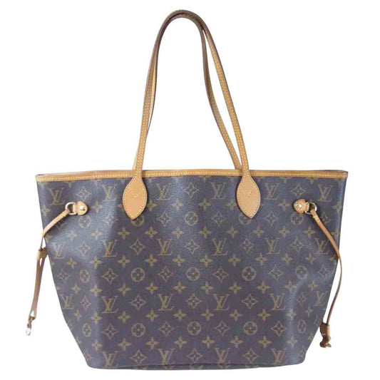 LOUIS VUITTON ルイ・ヴィトン M40156 ネヴァーフルMM トート バッグ ダークブラウン系【中古】