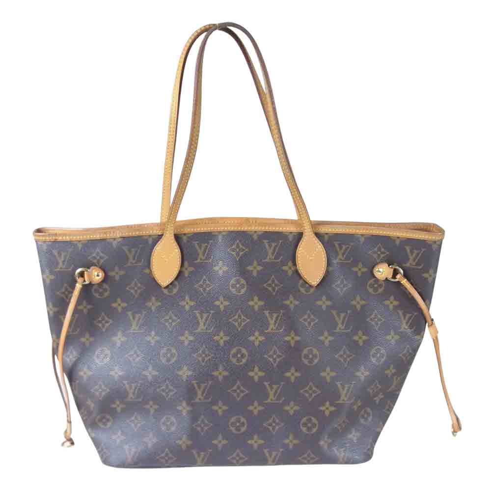LOUIS VUITTON ルイ・ヴィトン M40156 ネヴァーフルMM トート バッグ ダークブラウン系【中古】
