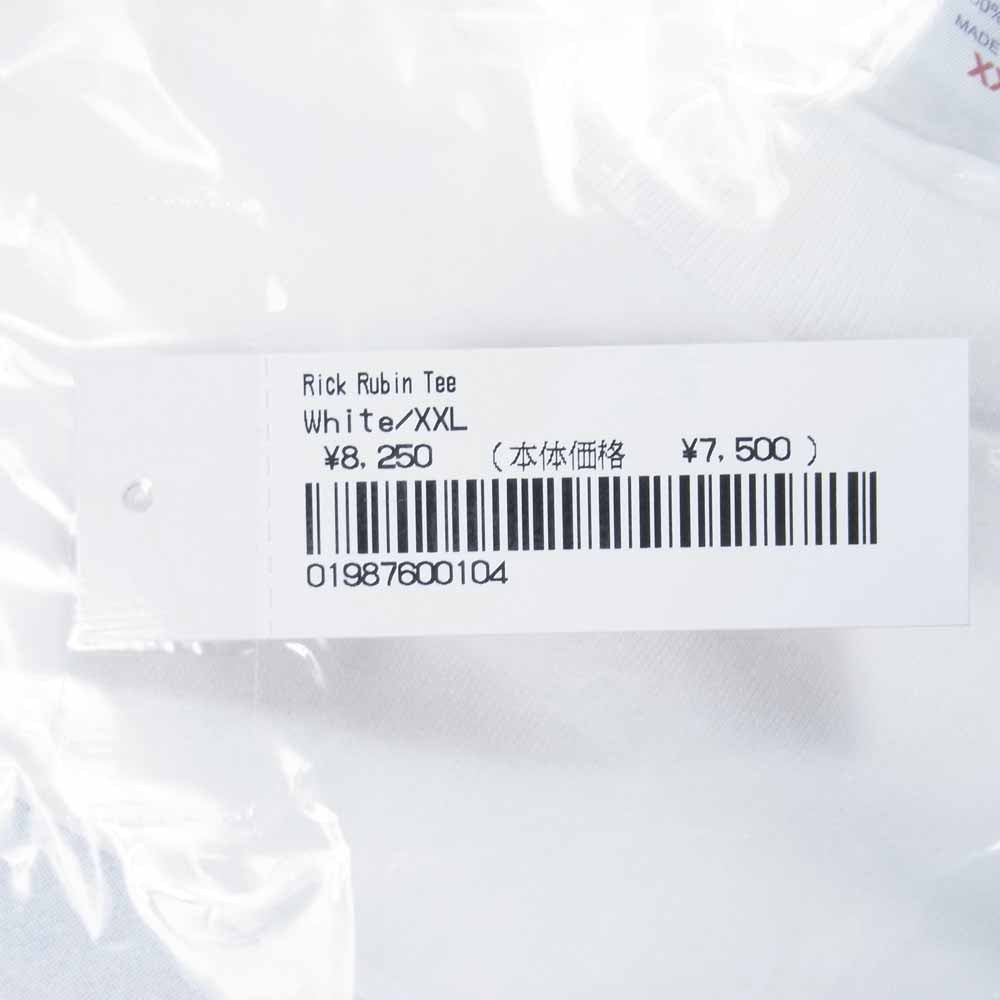 Supreme シュプリーム Rick Rubin Tee リックルービン 半袖 S/S ホワイト系 XXL【新古品】【未使用】【中古】