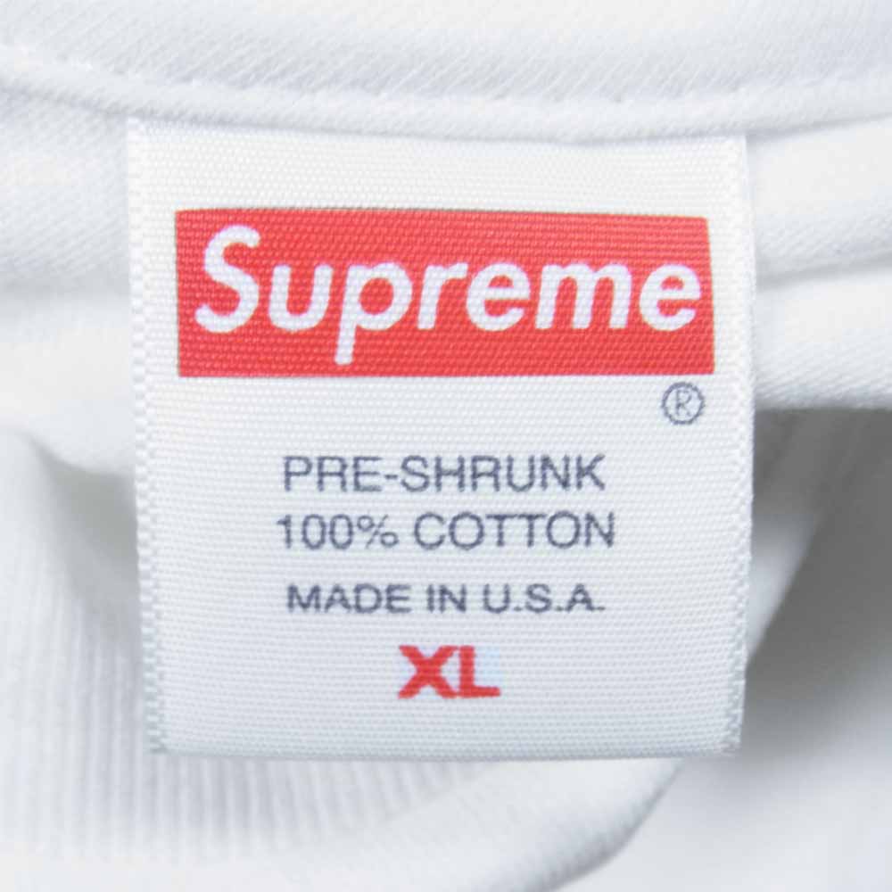 Supreme シュプリーム Rick Rubin Tee リックルービン 半袖 S/S ホワイト系 XL【新古品】【未使用】【中古】