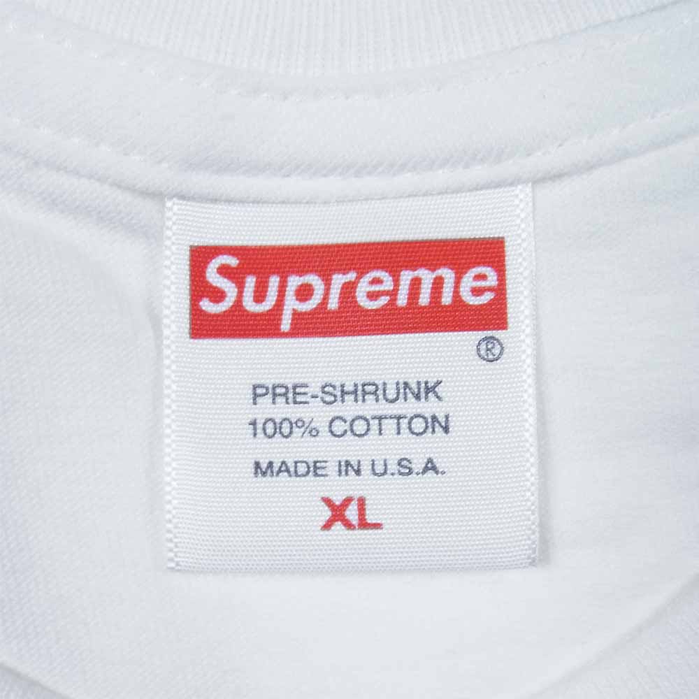 Supreme シュプリーム Rick Rubin Tee リックルービン 半袖 S/S ホワイト系 XL【新古品】【未使用】【中古】