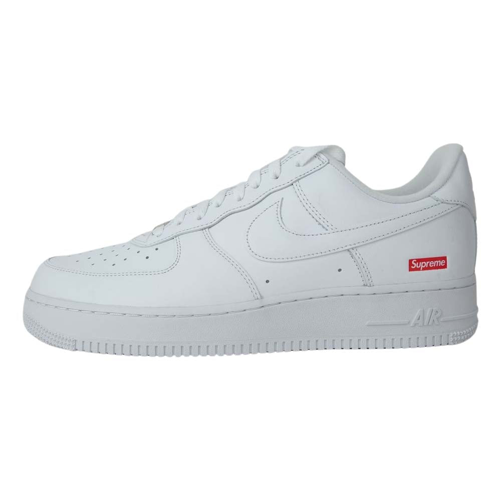Supreme シュプリーム CU9225-100 × NIKE AIR FORCE 1 Low SP ナイキエアフォース ワン ロー ホワイト系 29cm【新古品】【未使用】【中古】