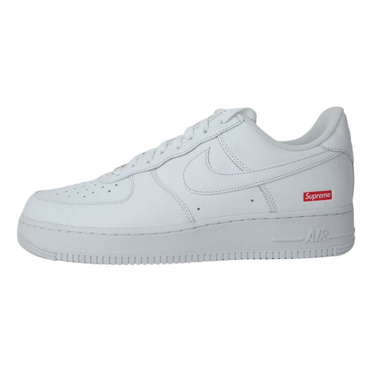 Supreme シュプリーム CU9225-100 × NIKE AIR FORCE 1 Low SP ナイキエアフォース ワン ロー ホワイト系 29cm【新古品】【未使用】【中古】