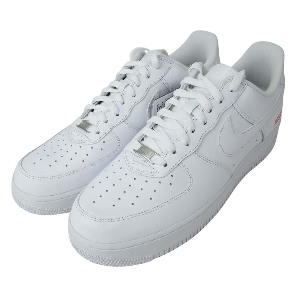 Supreme シュプリーム CU9225-100 × NIKE AIR FORCE 1 Low SP ナイキエアフォース ワン ロー ホワイト系 29cm【新古品】【未使用】【中古】