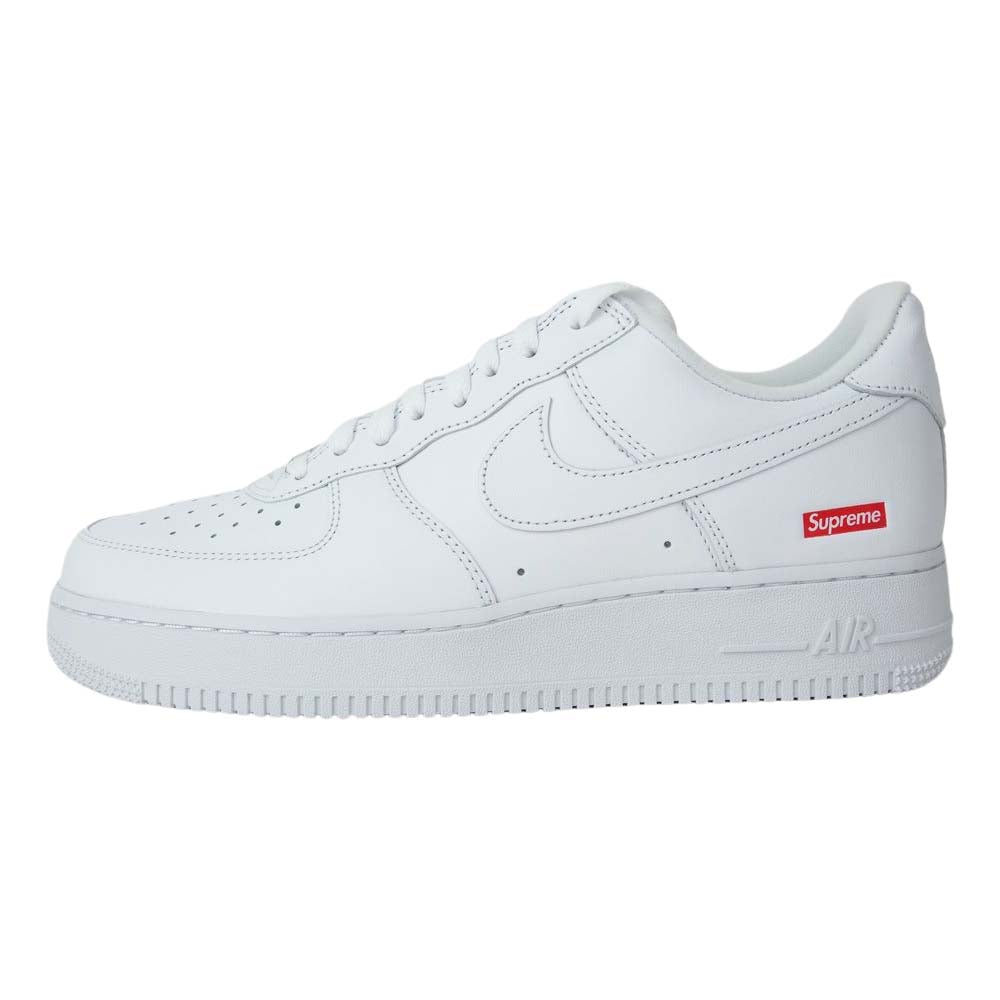 Supreme シュプリーム CU9225-100 × NIKE AIR FORCE 1 Low SP ナイキエアフォース ワン ロー ホワイト系 27.5cm【新古品】【未使用】【中古】