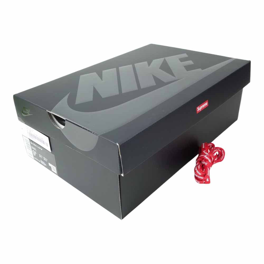 Supreme シュプリーム CU9225-100 × NIKE AIR FORCE 1 Low SP ナイキエアフォース ワン ロー ホワイト系 27.5cm【新古品】【未使用】【中古】