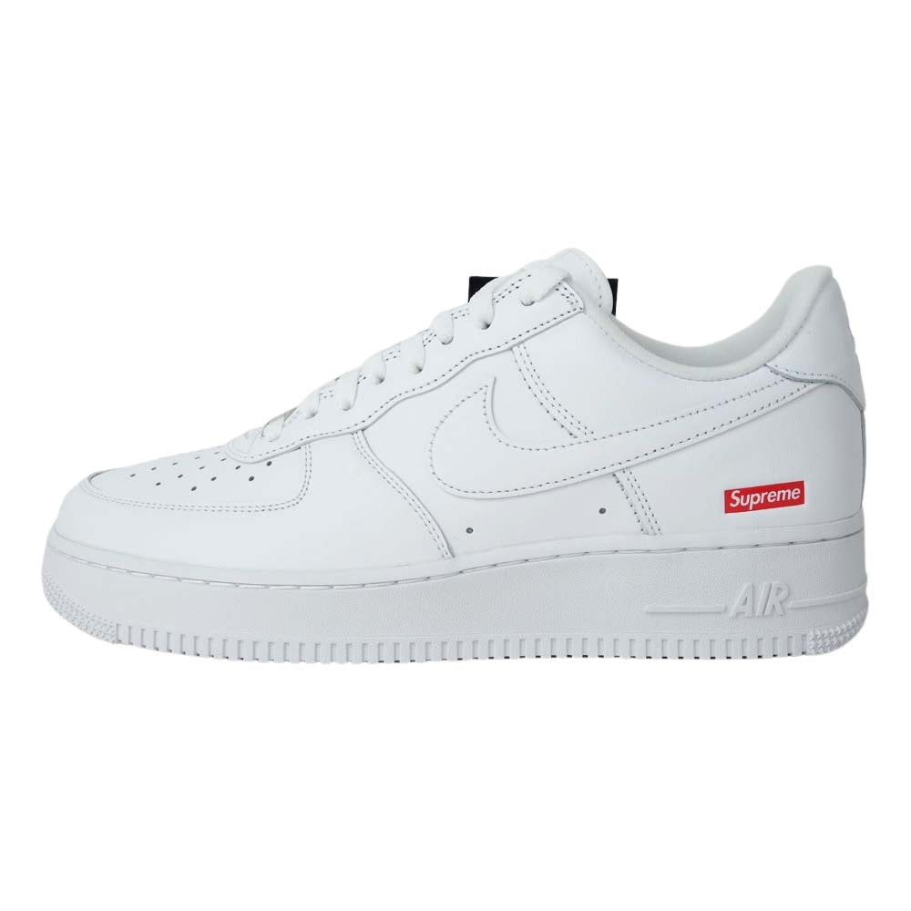 Supreme シュプリーム CU9225-100 × NIKE AIR FORCE 1 Low SP ナイキエアフォース ワン ロー ホワイト系 27cm【新古品】【未使用】【中古】