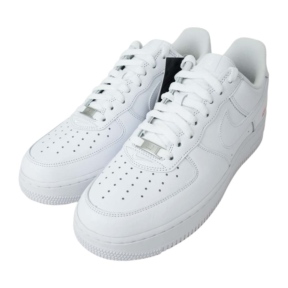 Supreme シュプリーム CU9225-100 × NIKE AIR FORCE 1 Low SP ナイキエアフォース ワン ロー ホワイト系 27cm【新古品】【未使用】【中古】