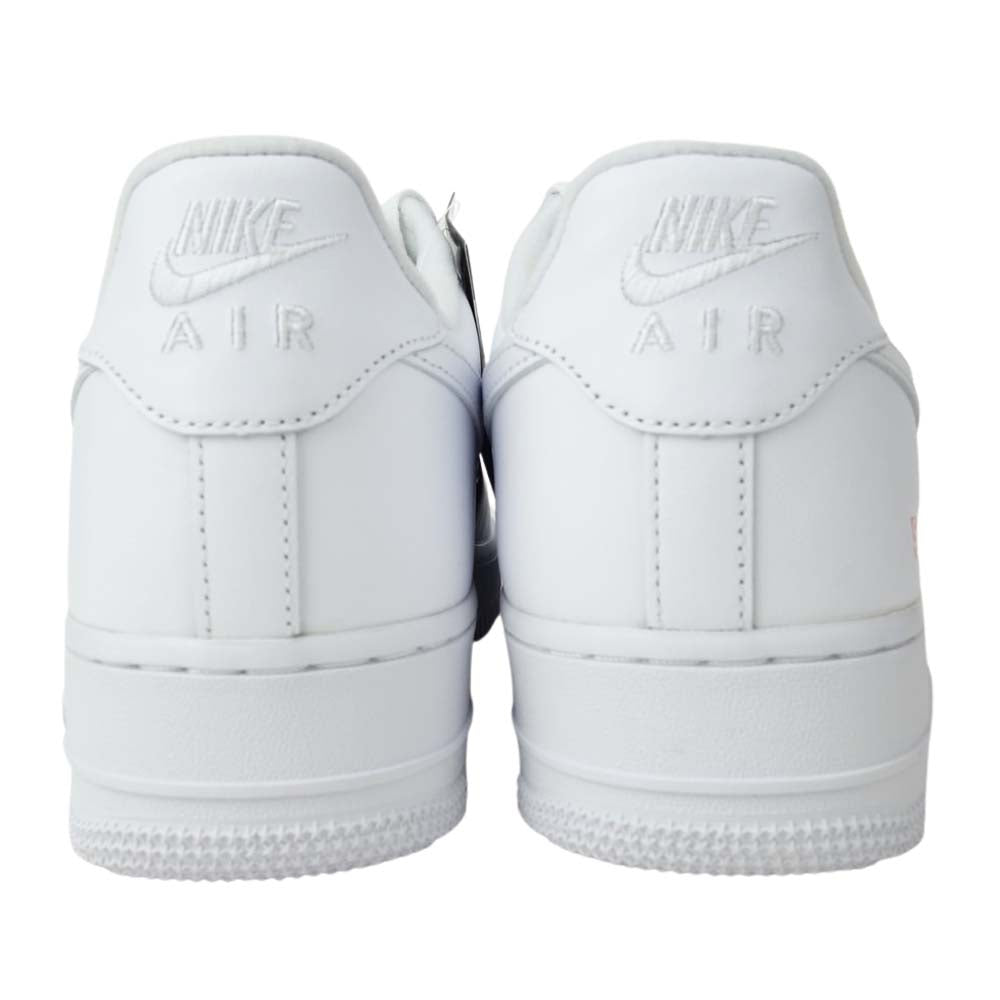 Supreme シュプリーム CU9225-100 × NIKE AIR FORCE 1 Low SP ナイキエアフォース ワン ロー ホワイト系 27cm【新古品】【未使用】【中古】