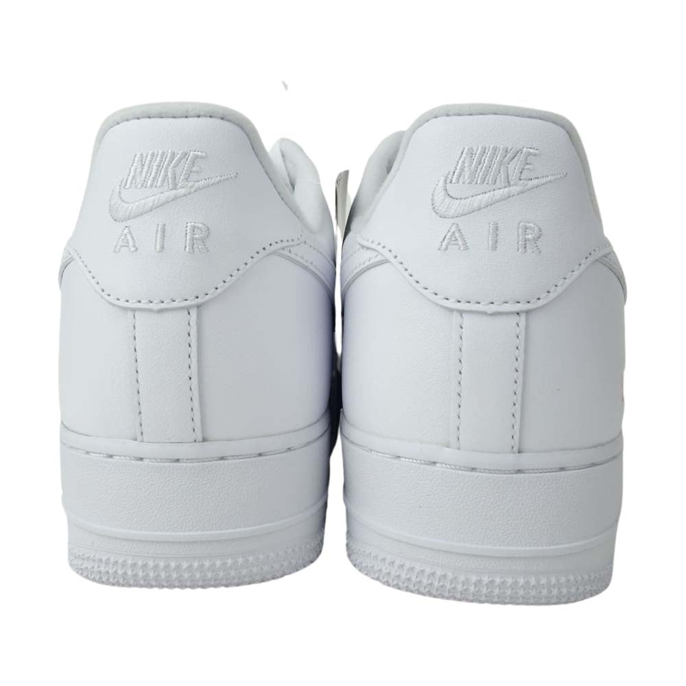 Supreme シュプリーム CU9225-100 × NIKE AIR FORCE 1 Low SP ナイキエアフォース ワン ロー ホワイト系 28cm【新古品】【未使用】【中古】