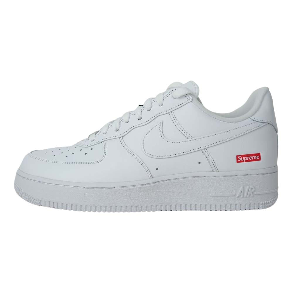 Supreme シュプリーム CU9225-100 × NIKE AIR FORCE 1 Low SP ナイキエアフォース ワン ロー ホワイト系【新古品】【未使用】【中古】